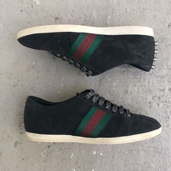 Gucci Web Glitter Sneakers - Picture 2 of 9